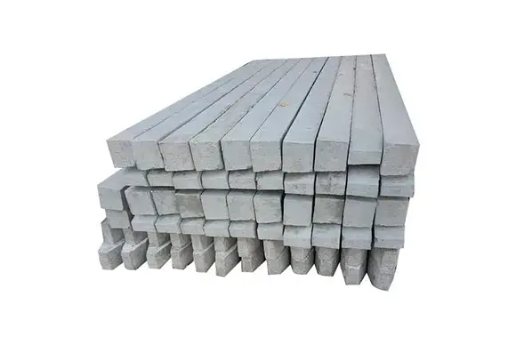 Estacas de concreto para cerca